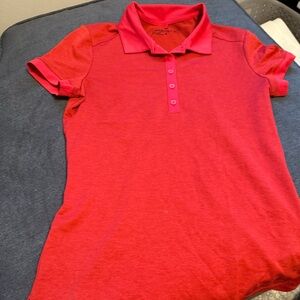 Nike Women's Red Polo Shirt
